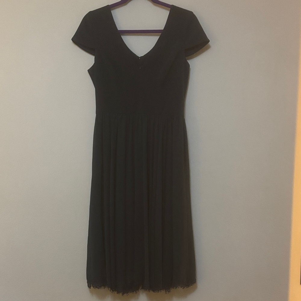 Dress the Population Elegant Green Midi Dress